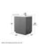 Icon 30" Single Bathroom Vanity Set with Mirror-917768681-917768695-917768680