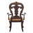 Ceja Queen Anne Back Arm Chair