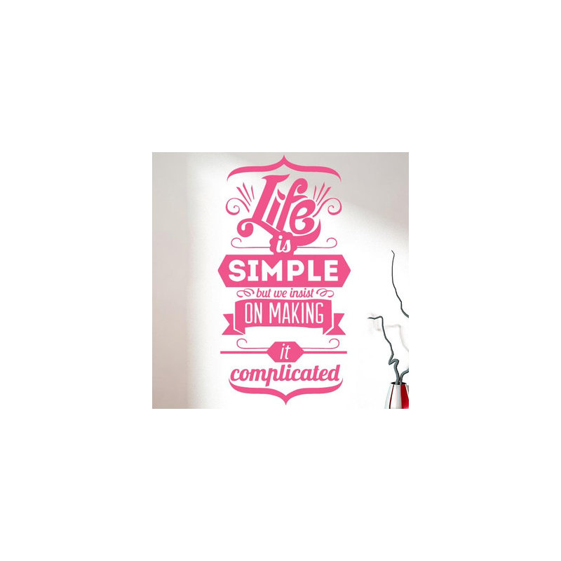 Wall Decal, Pink