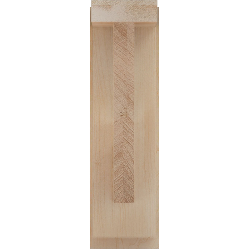 Maple Wood Traditional Shelf Bracket 8.75" x 8.25"