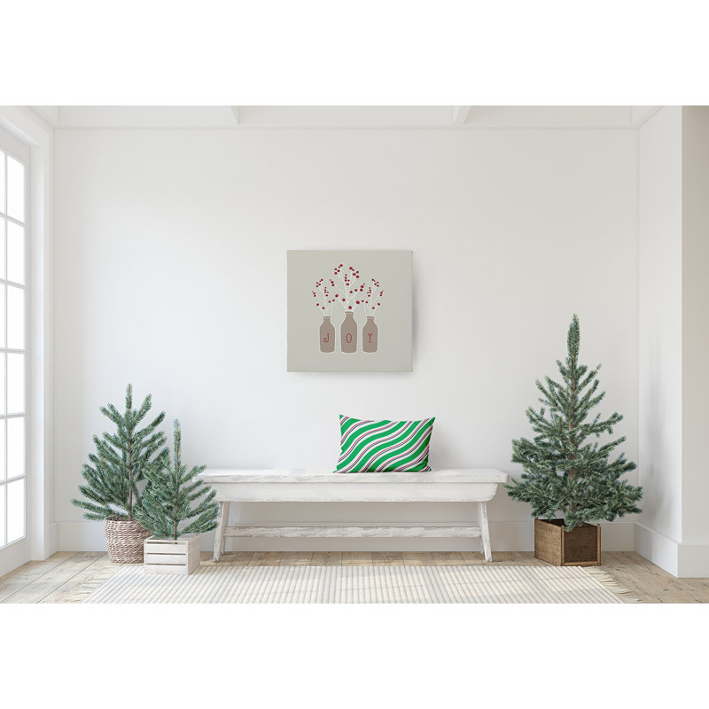 Coussin décoratif en polyester rayé, 14 po x 20 po, Rectangulaire