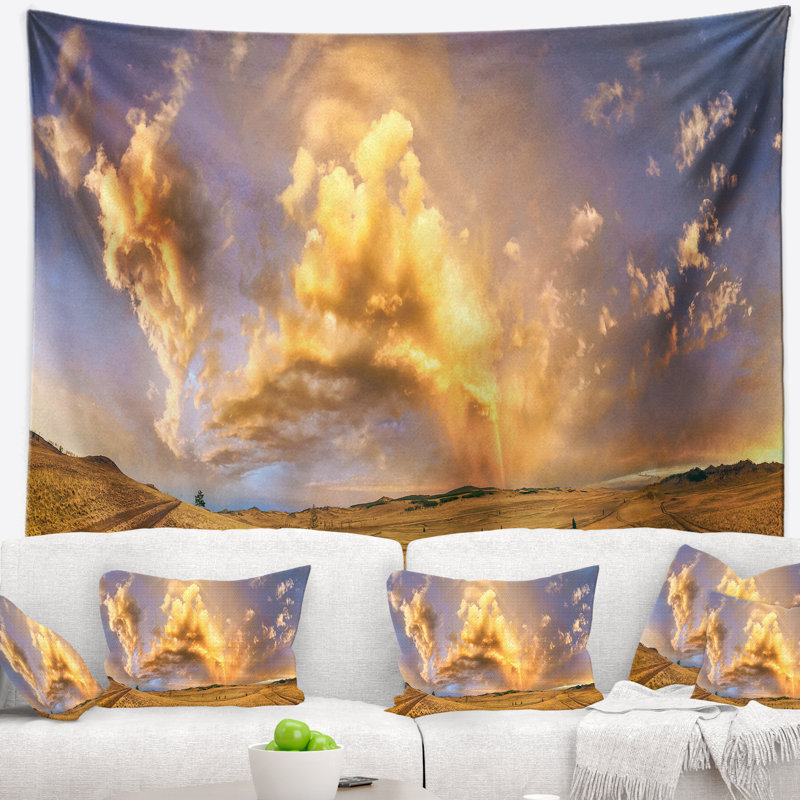 Polyester Tapestry, 50" H x 60" W