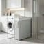 Plastic and Steel Laundry Basket