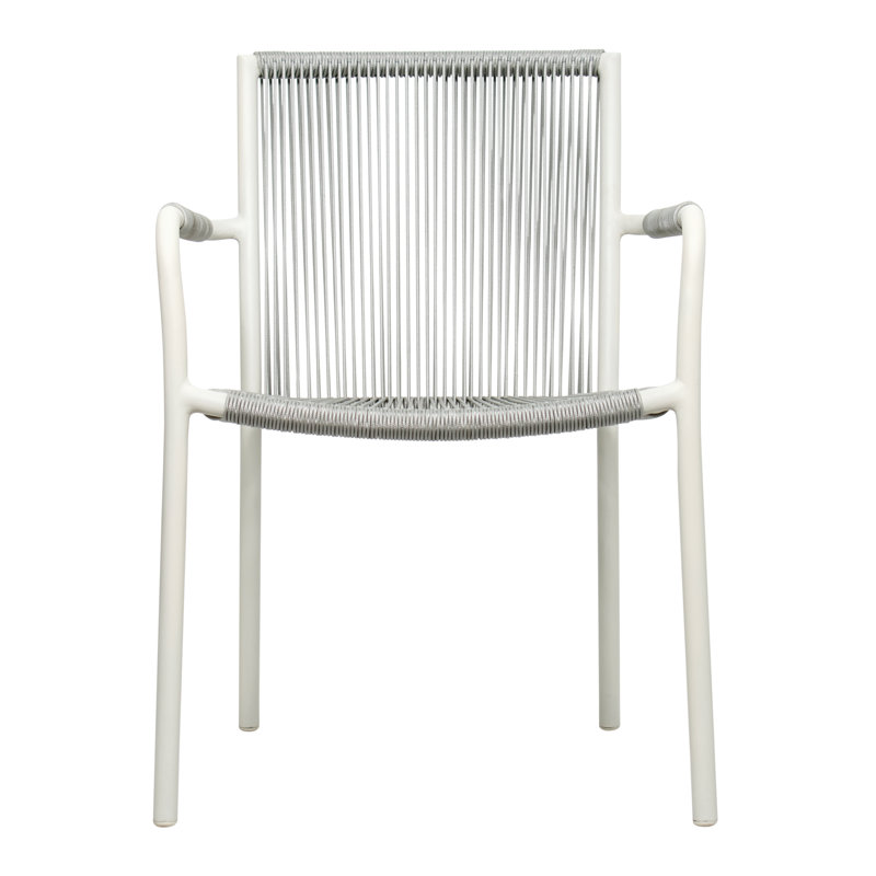 Archipelago Outdoor Dining Armchair, Coconut White