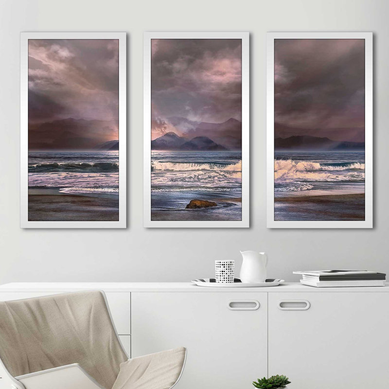 « escape », reproduction de peinture à l’acrylique à multiples images, L 40,5 po x H 25,5 po x P 1 po