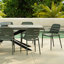 Metal Base Dining Table