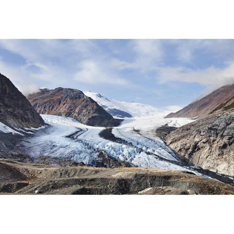 Mountainous Terrain by Davemantel - Wrapped Canvas Print, 51cm H x 76cm W x 3.8cm D