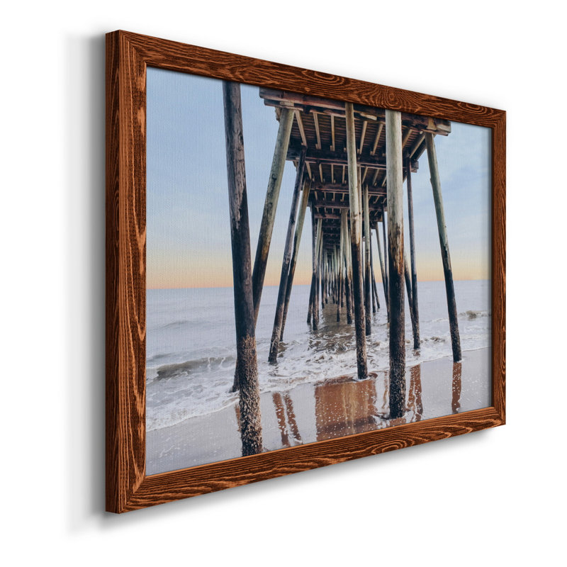 Under the Pier - Photographie de cadre photo sur toile, H 24 po x l 18 po x P 1,5 po, Érable