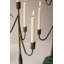  Ensemble de candélabres en métal Green Patina