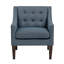 Fauteuil d'appoint capitonné-1889425896
