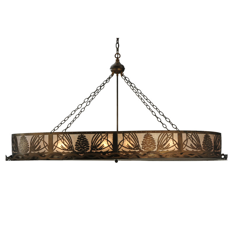 Greenbriar Oak 8 - Light Pendant