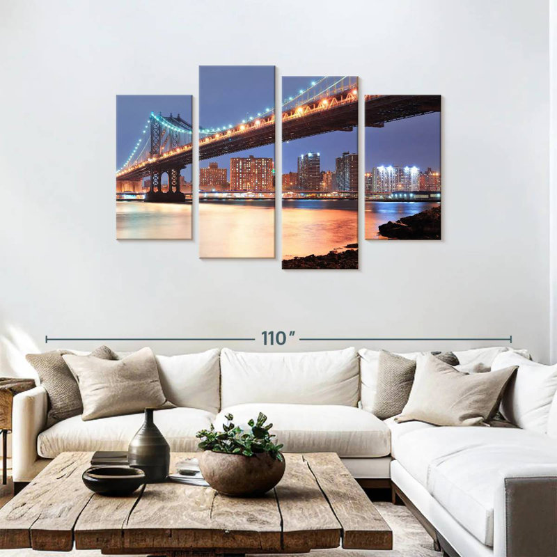Lilie Illuminated Manhattan Bridge