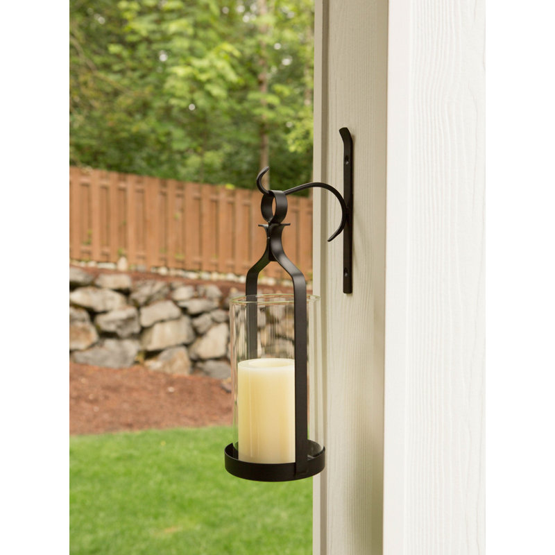 Applique murale suspendue en verre ouragan