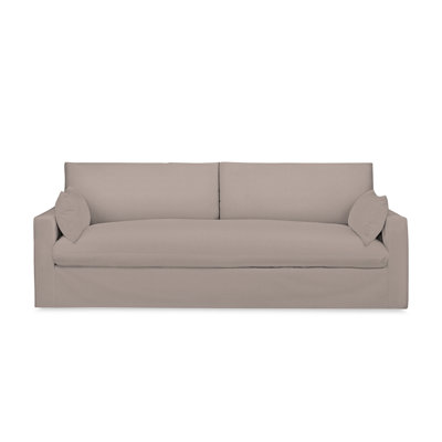 Luna 90"" Square Arm Slipcovered Sofa with Reversible Cushions -  Birch Lane™, A4B0BA8471374BBE8298EFF871205EC9