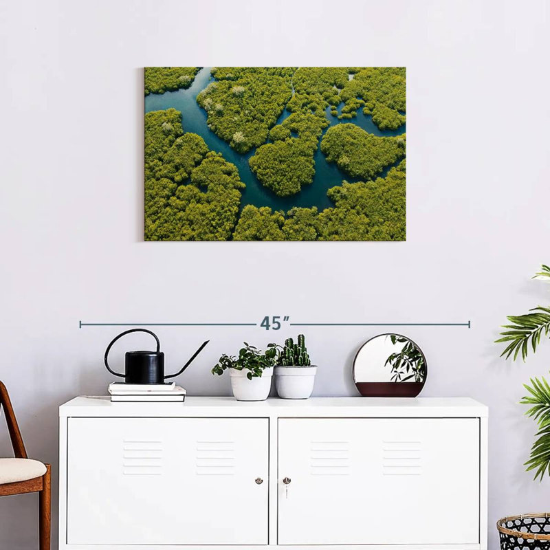 Alvord Lush Siargao Mangrove Forest, H 20 po x l 30 po