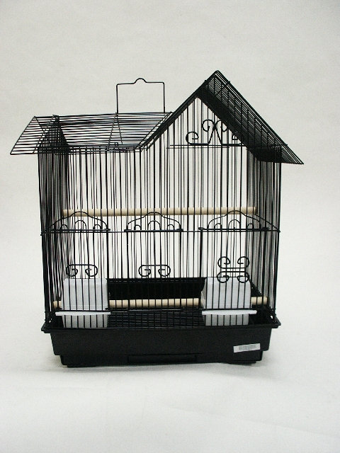 Cage à oiseaux Villa Top, Noir