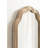 Faraday Arched Mango Wood Wall Mirror