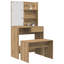 Itamar Dressing Table with Mirror-492387569