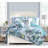 Natasha 5-Piece Reversible Medallion Quilt Set -1923039642
