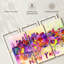 New York City, reproduction d'art sur toile abstraite-92760773