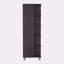 Armoire de coin, cinq tablettes ouvertes, une porte-2032765257
