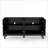 Cabinets, 60.5” Mid Century Modern Black Sideboard Buffet with 4 Doors &amp; Adjustable Shelves | Solid Wood+MDF | Living Room-2137975123