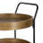 Rayle Round Solid Wood Bar Cart