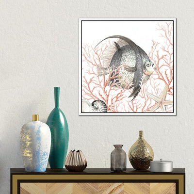 Ocean Fish On Coral by Patricia Pinto - Gallery-Wrapped Canvas Giclée on Canvas
