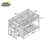 Cyla Full Over Full 4 Drawer Bunk Bed with Stairs and Trundle by Harriet Bee-1548616104