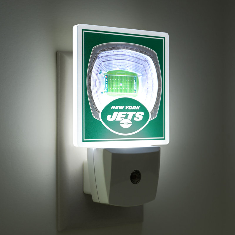 NFL New York Jets Stadium View Night Light