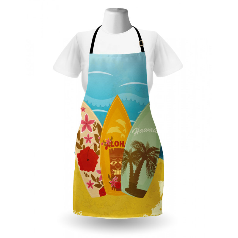 Tablier de bar tiki