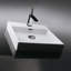 Plain 17.3 in. L Bathroom Sink-9721430
