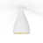 White; Brass