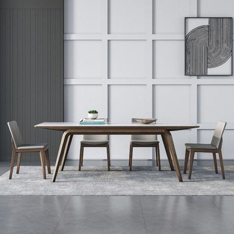 Ensemble de salle à manger rectangulaire Terecita, H 29,52 po x L 70,86 po x l 31,49 po