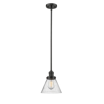 Luminaire suspendu conique à 1 lumière Mosley