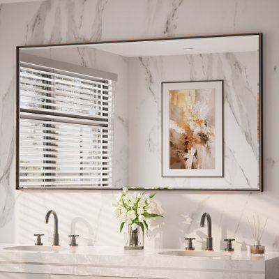 Areiona Beveled Bathroom Accent Vanity Mirror