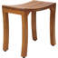 Asia Curve 18" W Teak Shower Bench-481662597