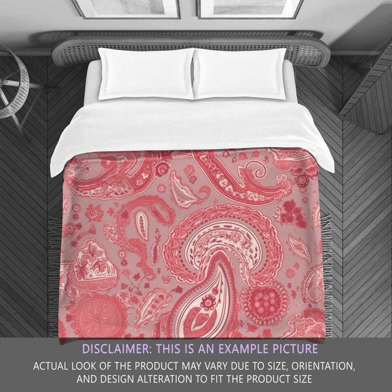 Paisley Bedding, King Comforter