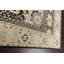 Tapis brun / noir en laine noué à la main de conception unique 8 pi 9 po x 11 pi 8 po New Age