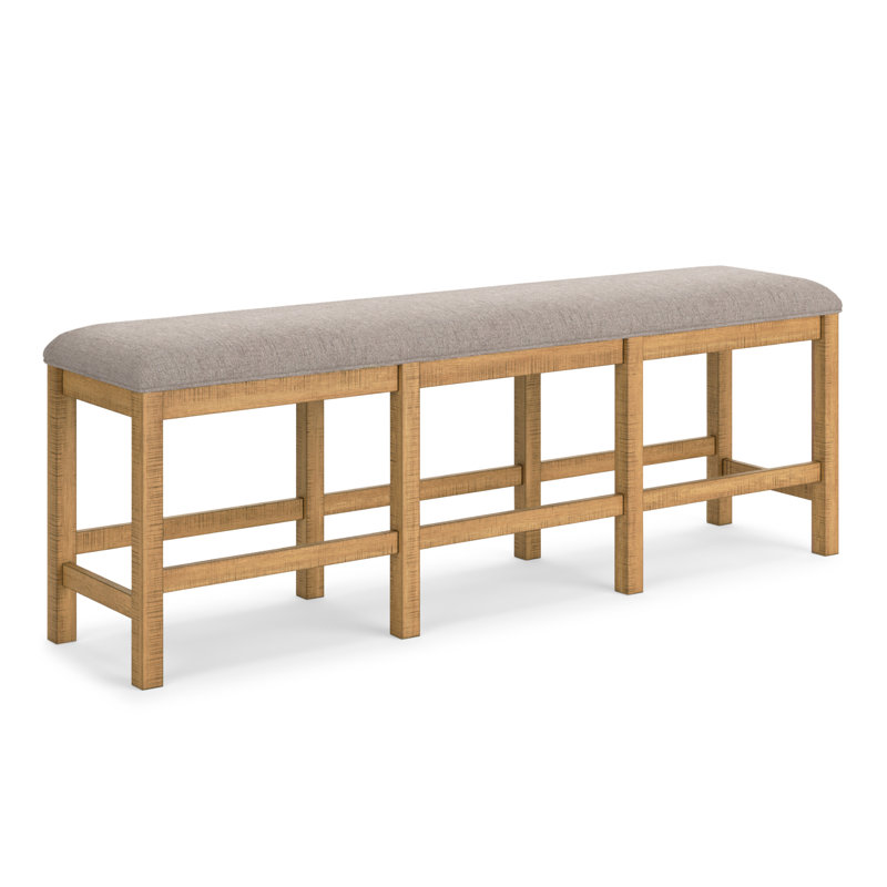 Leannah Polyester Upholstered Bench
