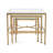 Bonnifait Antique Gold Nesting Tables