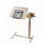 Table pour ordinateur portable mobile surélevée à hauteur et angle avec roulettes cachées-1290987241