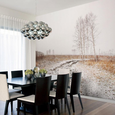 Adhésif mural Dayva Winter Field