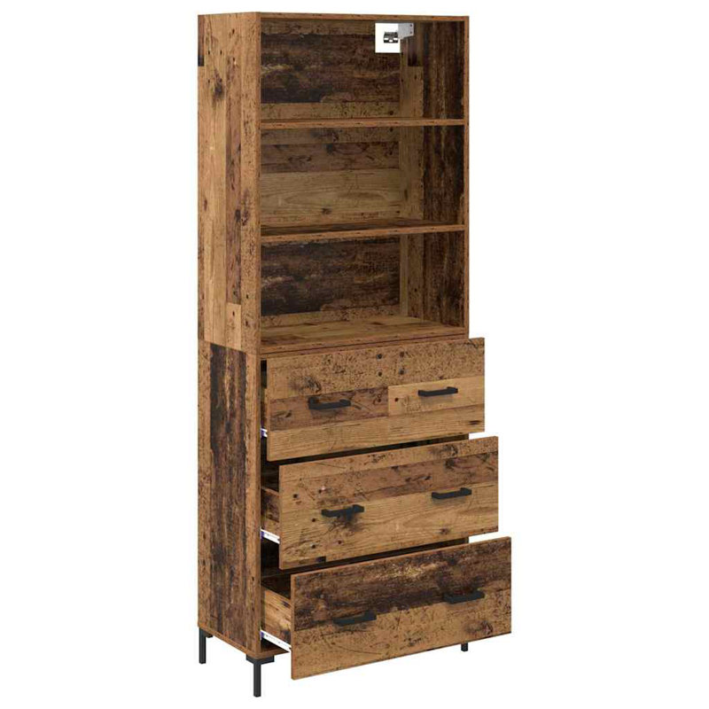 69.5cm Sideboard, Old Wood