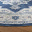 Tapis oriental bleu marine / crème Aurelle-32706524