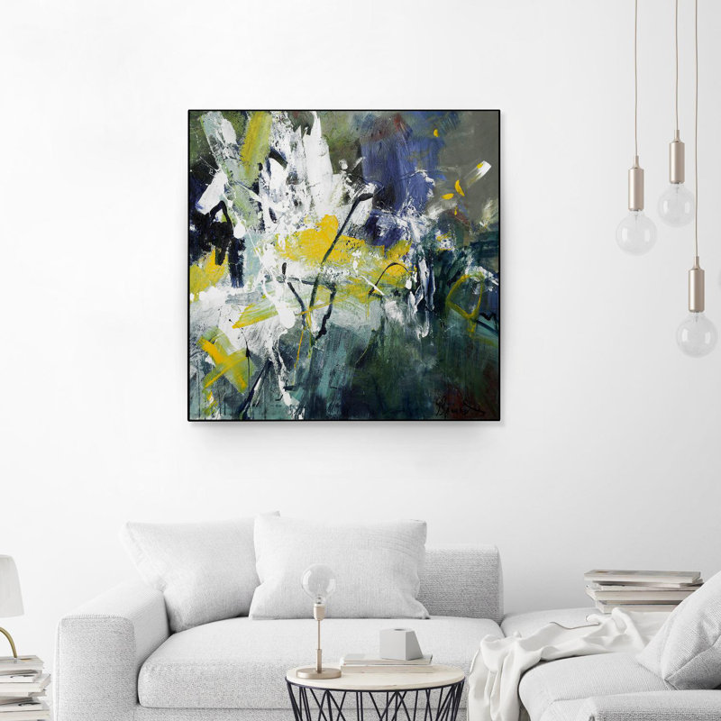 «New Sparkle», toile encadrée par Giant Art, H 20 po x l 20 po