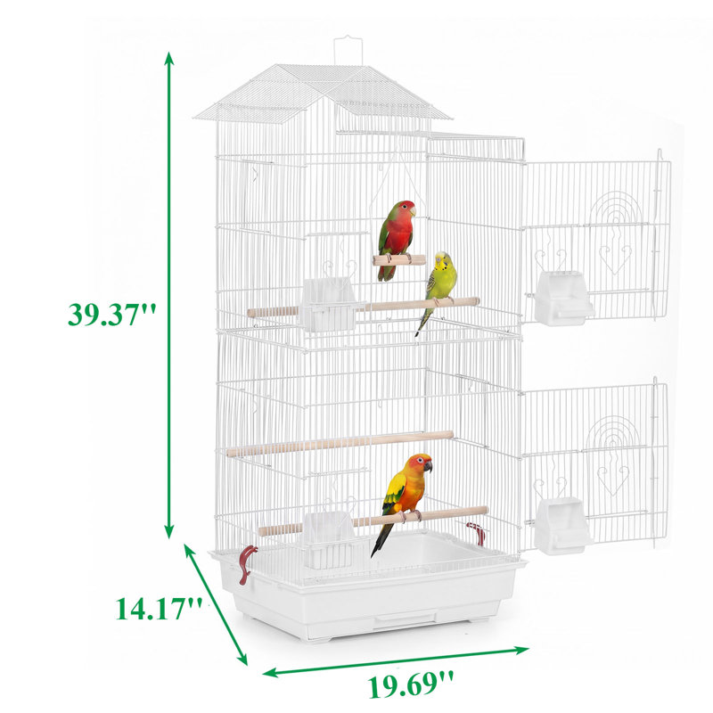 39.38" Iron Wire Top Flight Cage