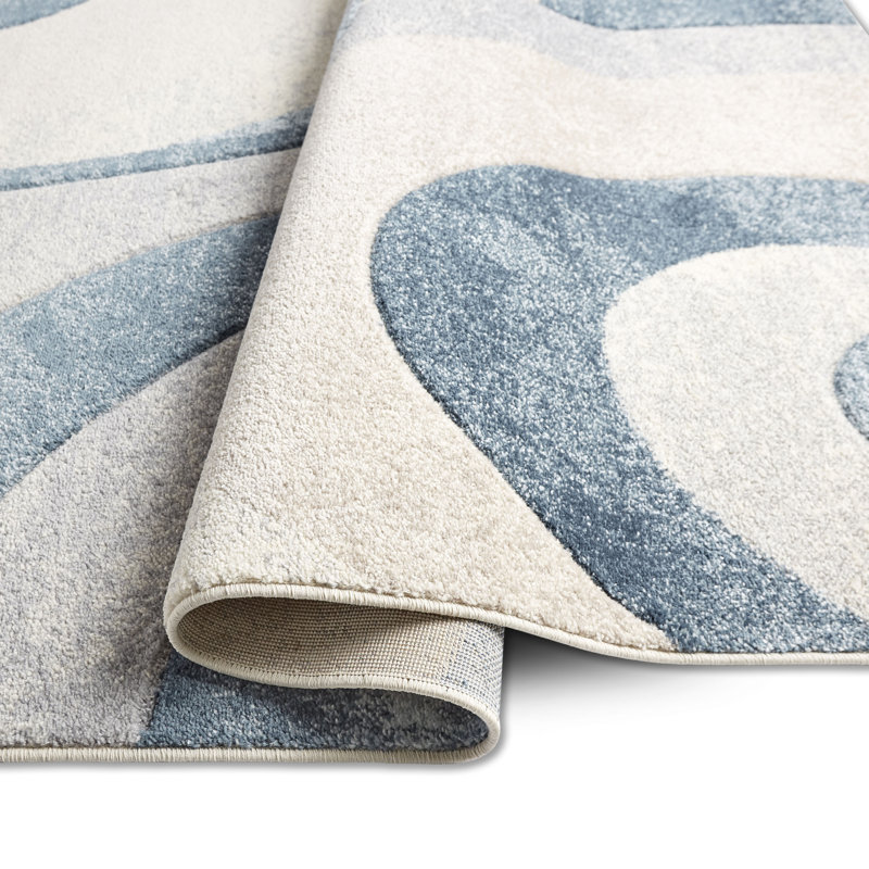 Wiltrud Abstract Indoor Rug, Rectangle 9'2" x 12'5"