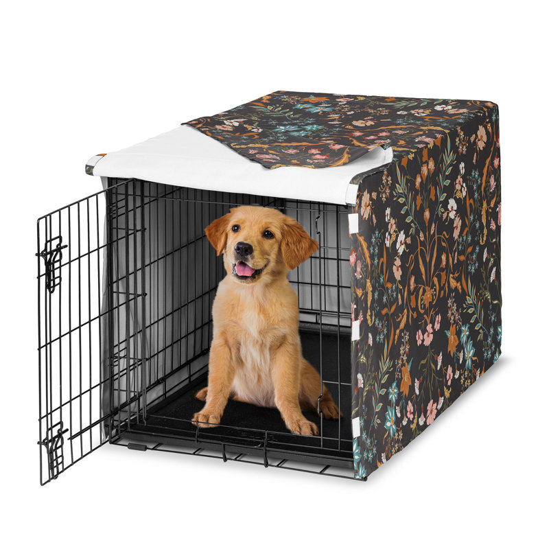 Couvre-cage pour chien Boho par Sweet Jojo Designs