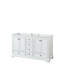 Ensemble de meuble-lavabo double 60 "avec miroir Deborah-357861965-357861966-357866696